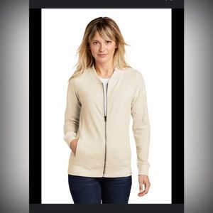 Sport Tek Lightweight Bomber Style Fleece Zipper Jacket